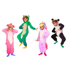 Characters In Animal Costumes People In Kigurumi