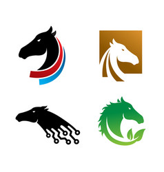 Horse Logo Or Icon Template Design