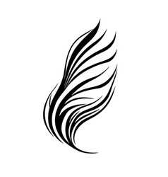 Feather Graphic Element