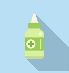 Flu Dropper Icon Flat Candy Drop