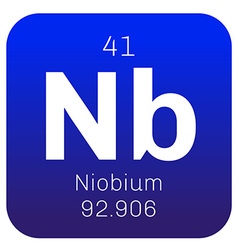 Niobium Chemical Element