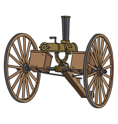 Old Gatling Machine Gun