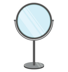 Hand Mirror On A White Background