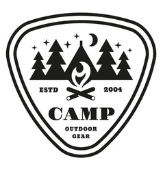 Camp Logo Black Forest Tourism Club Emblem