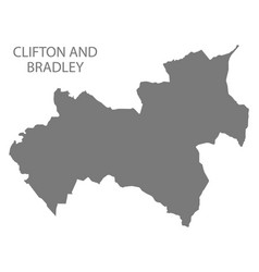 Clifton And Bradley Grey Ward Map Derbyshire