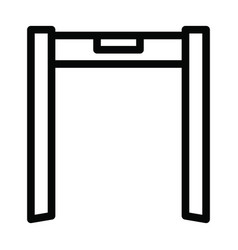 Detector Thick Line Icon For Personal