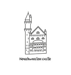 Doodle Neuschwanstein Castle