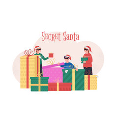 Secret Santa Flat Concept