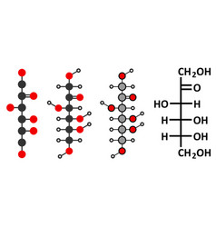 Fructose D-fructose Fruit Sugar Molecule