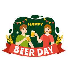 International Beer Day With Cheers Beers