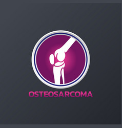 Osteosarcoma Medical Icons