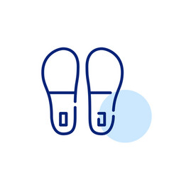 Pair Of Hotel Slippers Pixel Perfect Editable