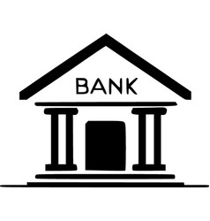 Bank - Black And White