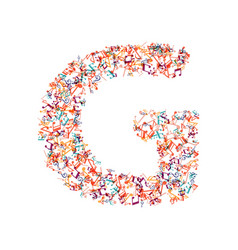 Decorative Music Note Letter G