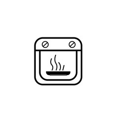 Oven And Hot Dish Icon Eps Ten