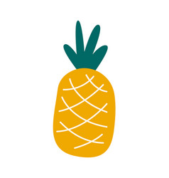 Abstract Element Of Pineapple