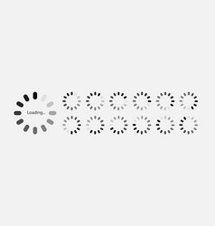 Loading Symbol Set For Motion Design