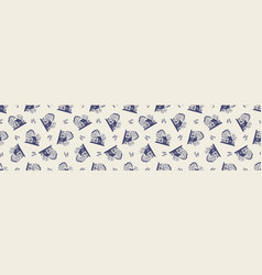 Masculine Block Print House Ribbon