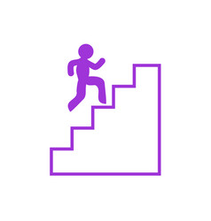 Climbing Stairs Icon