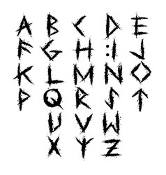 Runic Alphabet English Letters