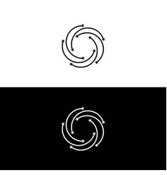 Star Circle Logo Template Design