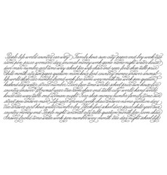 Background With Handwritten Text