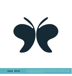 Butterfly Wing Icon Logo Template Design Eps 10