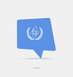 Iaea Flag Bubble Chat Icon