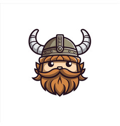 Cute Viking Head