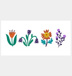 Flower With Leaf Icon Isolated Eco Clipart