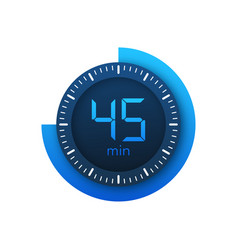 45 Minutes Stopwatch Icon Stopwatch