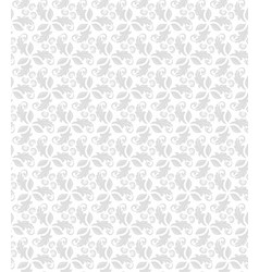 Floral Seamless Pattern With Leaves