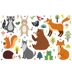 Cute Forest Animals Collection