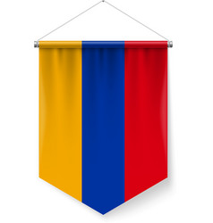 Pennant Flag Icon Of Armenia