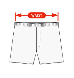 Clothing Size Chart Underwear Shorts