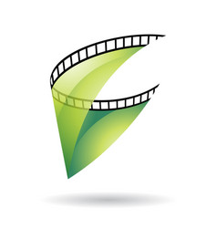 Green Transparent Film Strip Icon