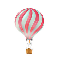 Realistic Hot Air Balloon