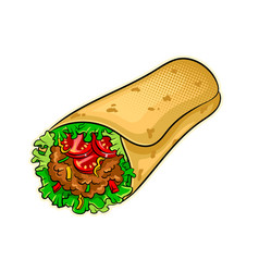 Cartoon Burrito Vector Images (over 1,700)