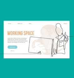 Coworking Space Landing Page