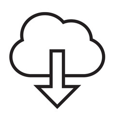 Cloud Download Icon