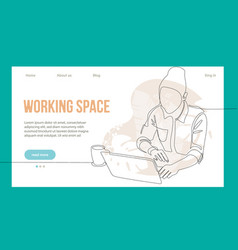 Coworking Space Landing Page