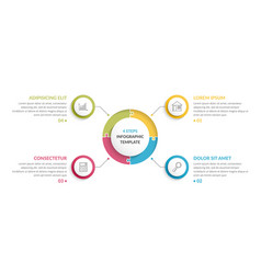 Circle Infographics - Four Elements