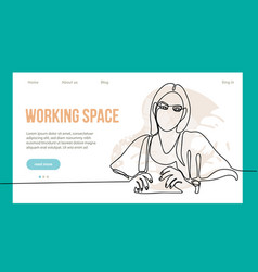 Coworking Space Landing Page