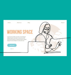 Coworking Space Landing Page