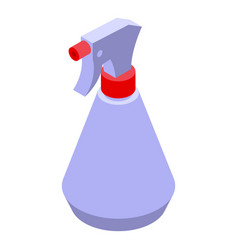 Wash Spray Icon Isometric Clean Bottle