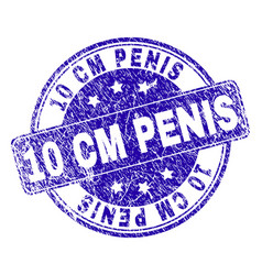 Scratched Textured 10 Cm Penis Stamp Seal