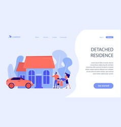 Family House Concept Landing Page