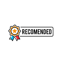 Recommended Badge Stamp