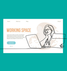 Coworking Space Landing Page