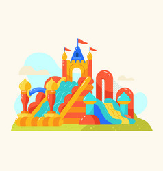 Flat Design Bounce House